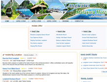 Tablet Screenshot of langkawi-malayhotels.com